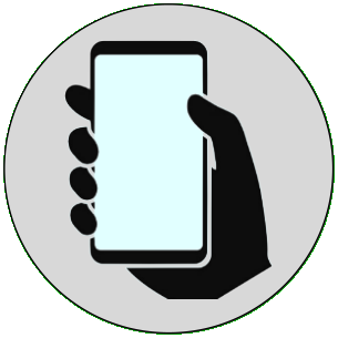 NavigationsIcons hybrid smartphone